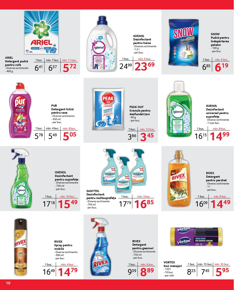 catalog Selgros revanzatori